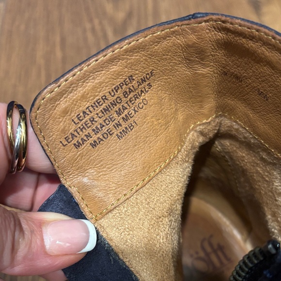 Sofft Women's Navy Ankle Boots - Picture 3 of 4